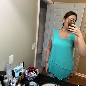 L size, ALFANI sleeveless top blouse, flawy, stretchy.